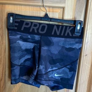 Grey Camo Nike Pros